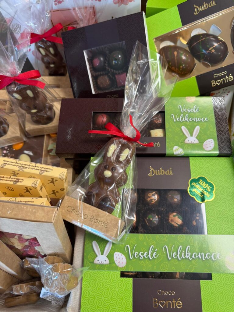 Velikonoční čokoláda a sladkosti v nabídce Obchůdku v Zátiší